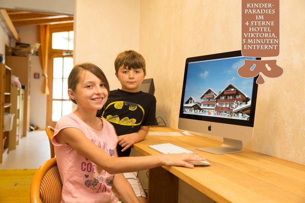"Viktoria Apartments" - Annehmlichkeiten Von 4-Sterne Familien-Und Wellnesshotel Viktoria Koennen Mitgenutzt Werden Oberstdorf Luaran gambar